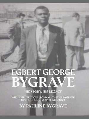 cover image of Egbert George Bygrave